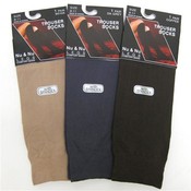 Ladies Assorted Colors Trouser Socks Size 9 -11