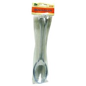 Clear Plastic Serving Spoon 10" 4pcs.