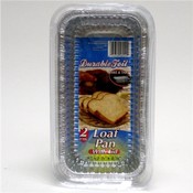 Foil 2 lb Loaf Pan with Lid