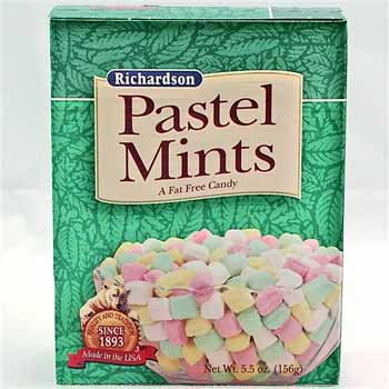 pastel mints