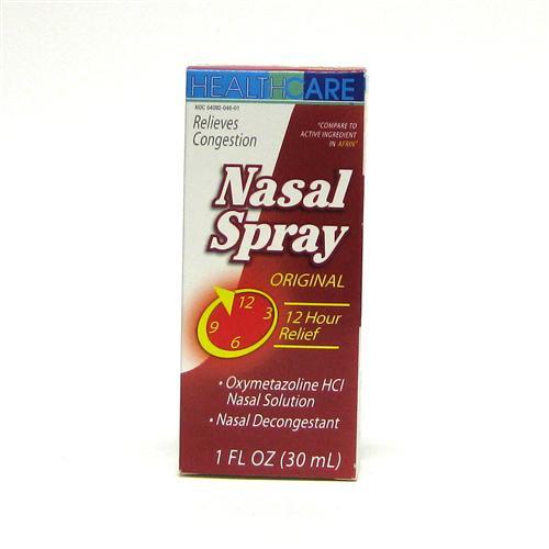 Wholesale Health Care 12 hour Nasal Spray- Regular(12x$1.33)