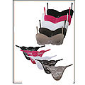 Milili Lace Balconette Demi Bra and Thong Set(Pack of 6)