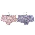 Plus Size Heart Print Cheeky Boylegs