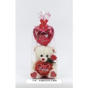 Valentine Bear with Pillow Gift Bag