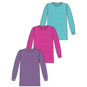 Ladies Brights Thermal Sleepwear Top