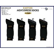 Men's Solid Color Dress Socks- 3 Pack