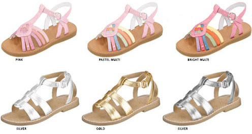 off. Assorted Toddler Girls strappy sandals for girls. off. Assorted Toddler Girls