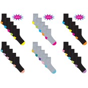 Ladies'  Crew Socks - 5 Pack