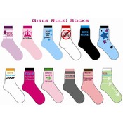 Girls Rule Socks