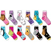 Girls Feet Friends 1 Pack Socks