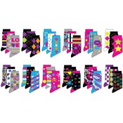Women's Neon Crew Socks 3 Pack