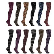 Women's Sophisticated Paper Print Tights
