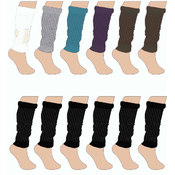 Ladies Ribbed Leg Warmers