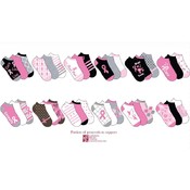 NBC Women's Novelty Low Cut Socks- 3 Pack