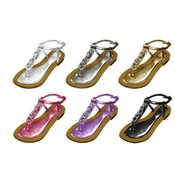 Girls Chain T-Strap Sandal