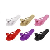Ladies Jelly Bow Sandal