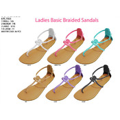 Ladies' Basic Braided Sandals