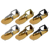 Ladies' Glitter Mesh Sandals