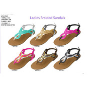 Ladies' Braided Sandals