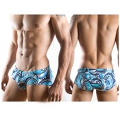 CLEVER Tavarua Swimsuit Brief Blue 6 pk asst