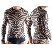 Clever Maori Long Sleeve Mesh T-Shirt 6 Pack