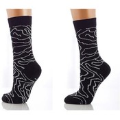 Lucci Colette Crew Sock - White