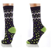Lucci Cleo Crew Sock - Lime