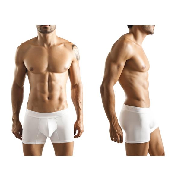 Clever Mens White Varu Boxer Brief Medium