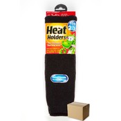 Children Black Heat Holders Children Thermal Sock-Large - Size US 3-61/2 Wholesale Bulk