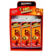 Grabber Foot Warmer Insole Display- 18 S/M &amp; 18 M/