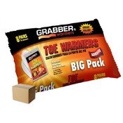 Grabber 8 Pair Big Pack Toe Warmer Foil Bag