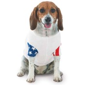 Doggie Skins Baby-Rib Stars &amp; Stripes Tee Medium