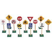 7" TRAFFIC SIGNS (13/SET)