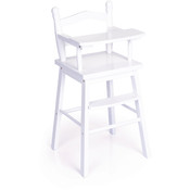 Doll High Chair - White