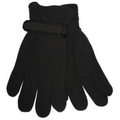 Mens Black Fleece Gloves