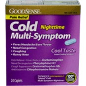 Good Sense Cold Night Time Multi-Symptom Cold Cool
