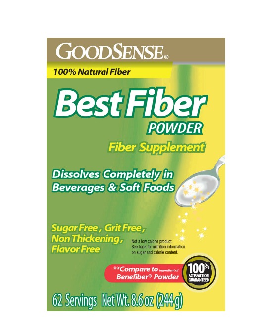 GoodSense Best Fiber Powder Sugar / Flavor Free 62 Servi(6x.76)