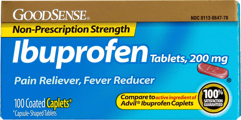 Wholesale GoodSense Ibuprofen 200 Mg Caplets 100 CT(24x.32)