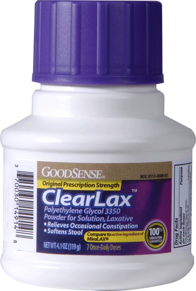 Wholesale GoodSense Clear Laxative 4.1 Oz(12x.85)
