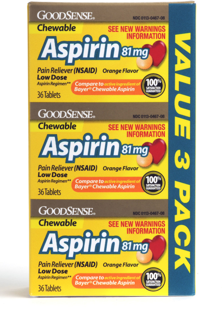 GoodSense Adult Low Dose Chew Aspirin 81 Mg - 36 Tablet(12x.48)