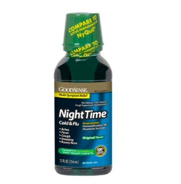 GoodSense Night Time Cold & Flu Original Flavor(6x.01)