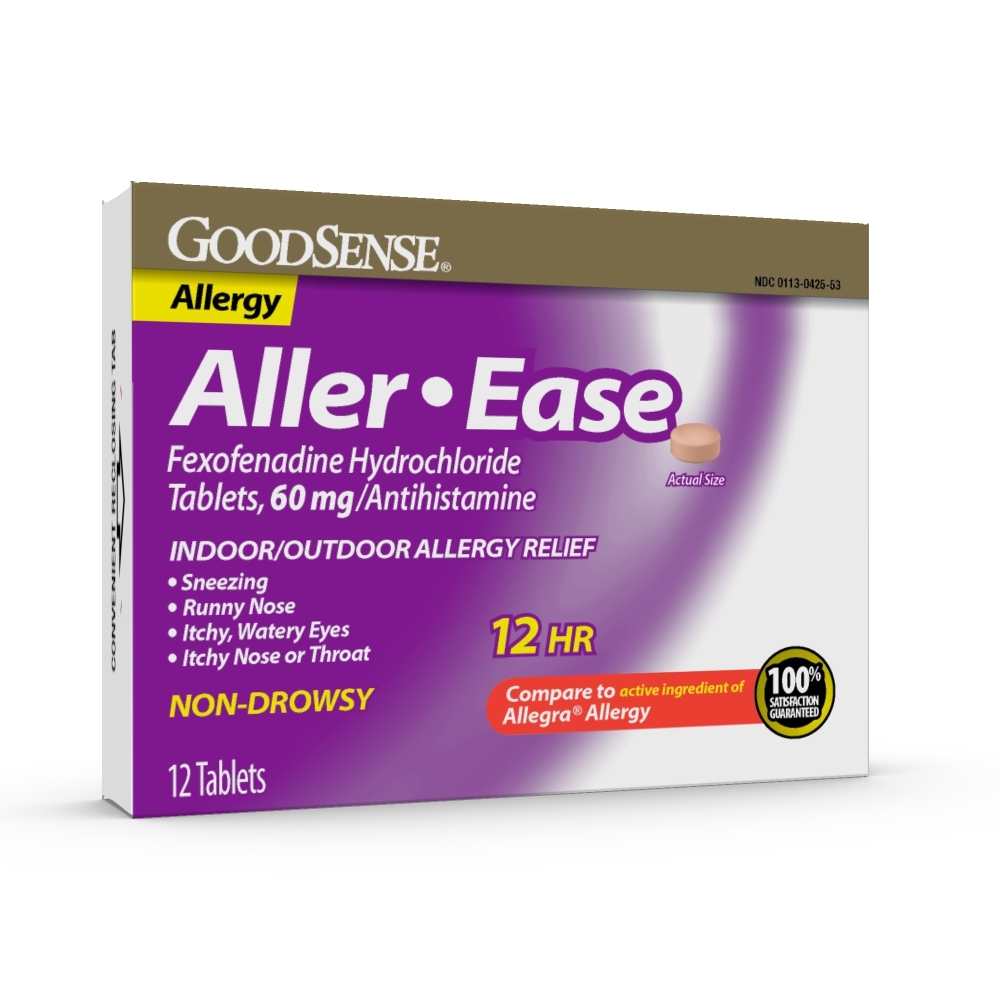 Wholesale GoodSense Aller Ease 60 Mg 12 CT(24x.94)
