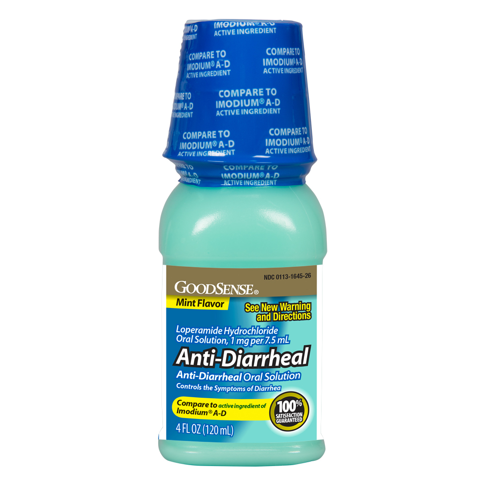Wholesale GoodSense Anti Diarrheal Suspension 4 Oz Mint SKU 1037420 DollarDays