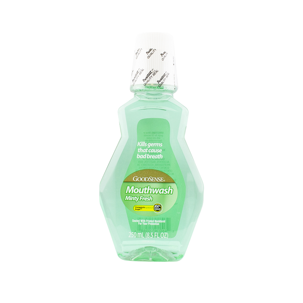 Wholesale GoodSense Green Mint Mouthwash 250 ML DollarDays