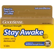 Good Sense Maximum Strength Stay Awake Tablets