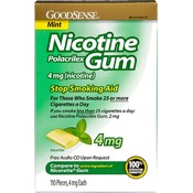 Good Sense Mint Nicotine Gum 4 Mg