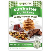 Sunbutter &amp; Crackers Ready to Eat Meal 3.6 oz