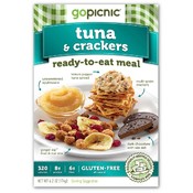 Tuna &amp; Crackers Ready to Eat Meal 6.2 oz