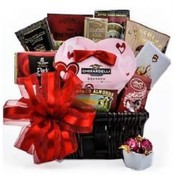 Hearts on Fire Gift Basket