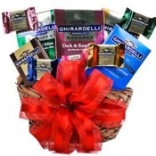 Grand Ghirardelli Chocolate Gift Basket